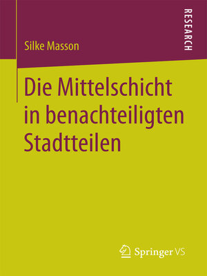 cover image of Die Mittelschicht in benachteiligten Stadtteilen